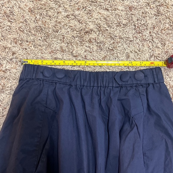 Zara Basic EUC navy Skater midi  style skirt. - Picture 8 of 8